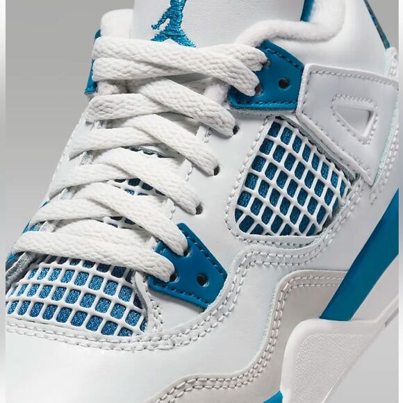 Nike Air Jordan 4 Retro 'Industrial Blue' Size 5Y NWT in Box - Picture 7 of 14